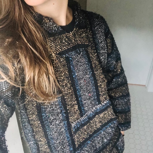 Frank’s Small Baja Poncho Hoodie - Picture 3 of 4